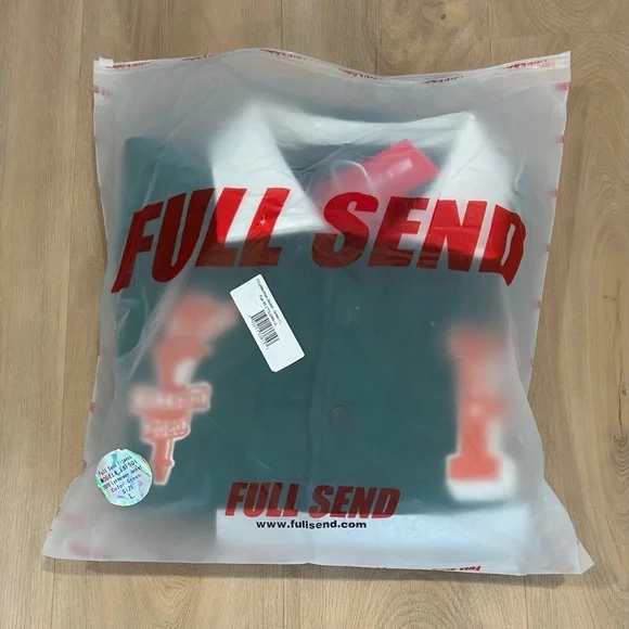 Full Send Letterman Jacket - Picture 1 of 8